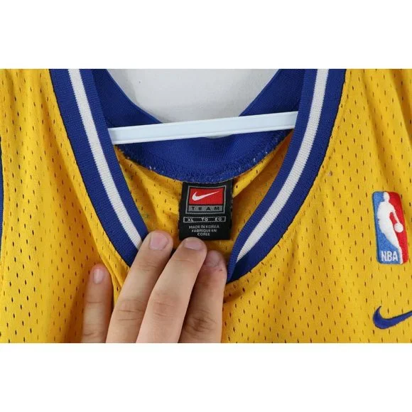 Vintage Nike Mens XL Golden State Warriors The City Van Exel Basketball Jersey - Picture 5 of 12